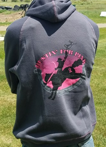 Gray Hoodie Back