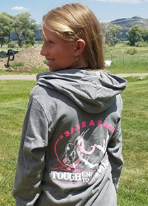 Gray Zip Sweat Shirt Back
