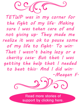 TETWP Support Testimonial