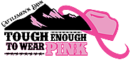 Gunnison Tough Enough To Wear Pink Logo