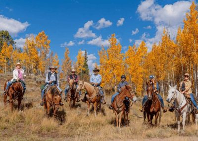 Poker Riders and their horses.